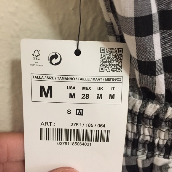 👛Zara open back dress size M👛 - Picture 7 of 8